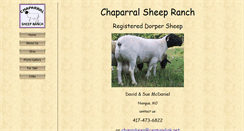 Desktop Screenshot of chapasheep.com